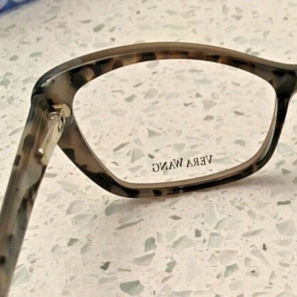 Vera Wang V384 Cat Eye Animal Print Brown Frames - Picture 4 of 15